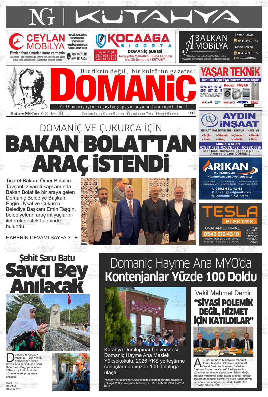 DOMANİÇ