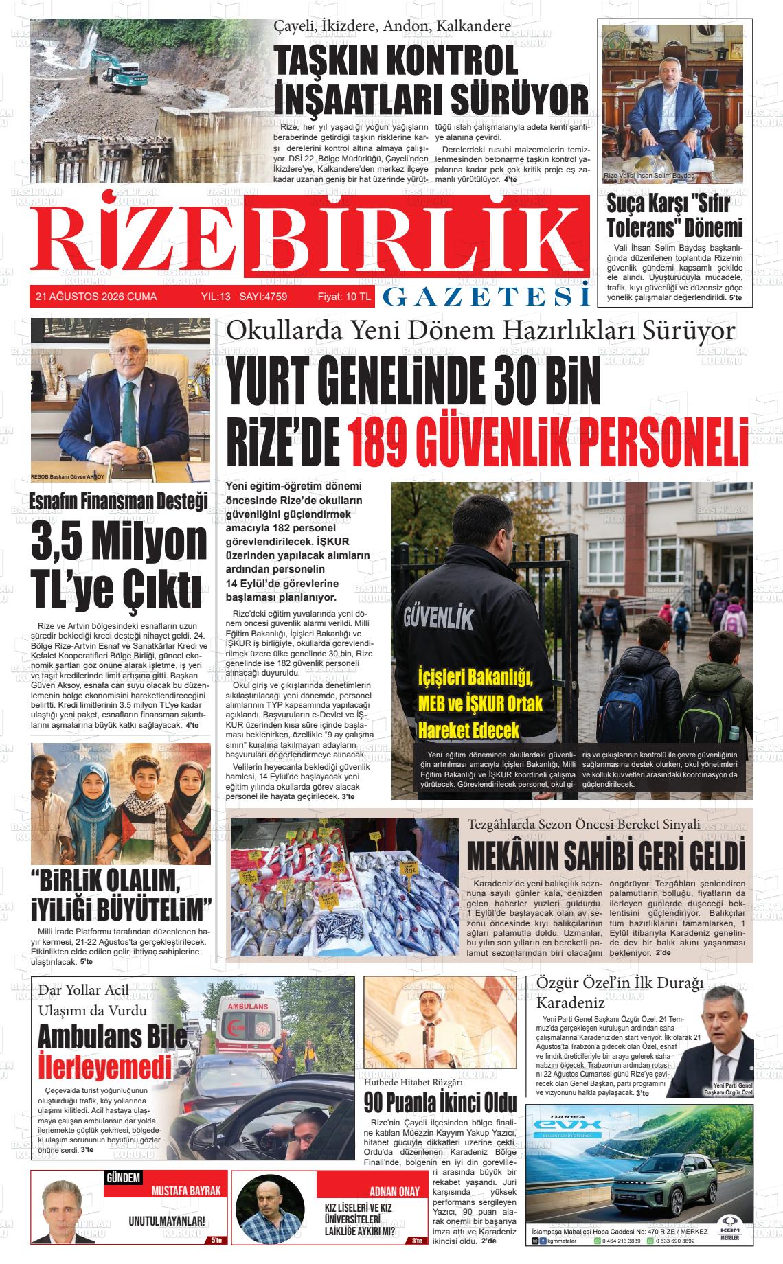 RİZE BİRLİK