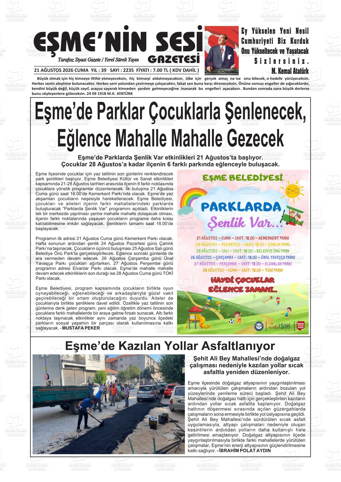 EŞME’NİN SESİ