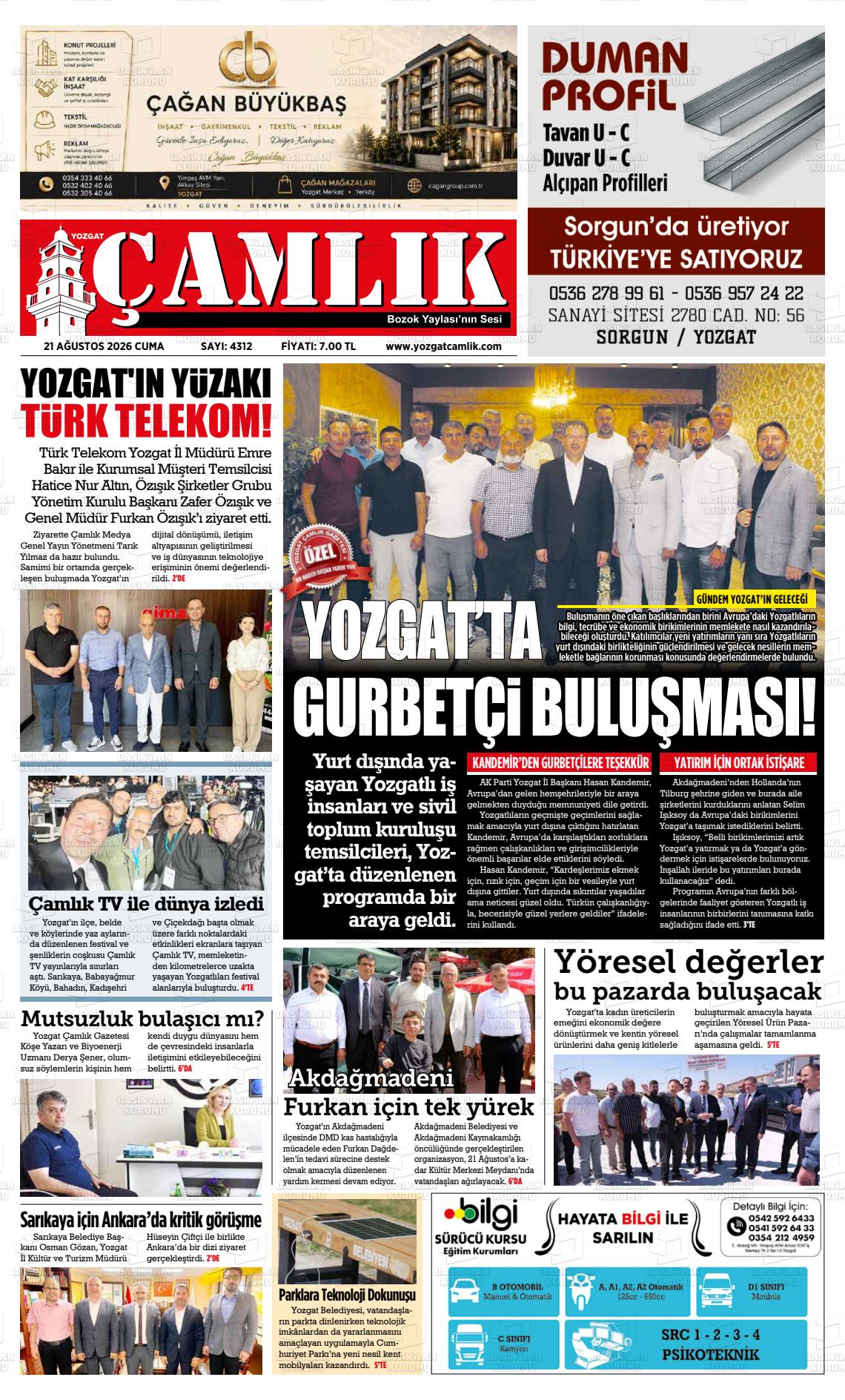 YOZGAT ÇAMLIK