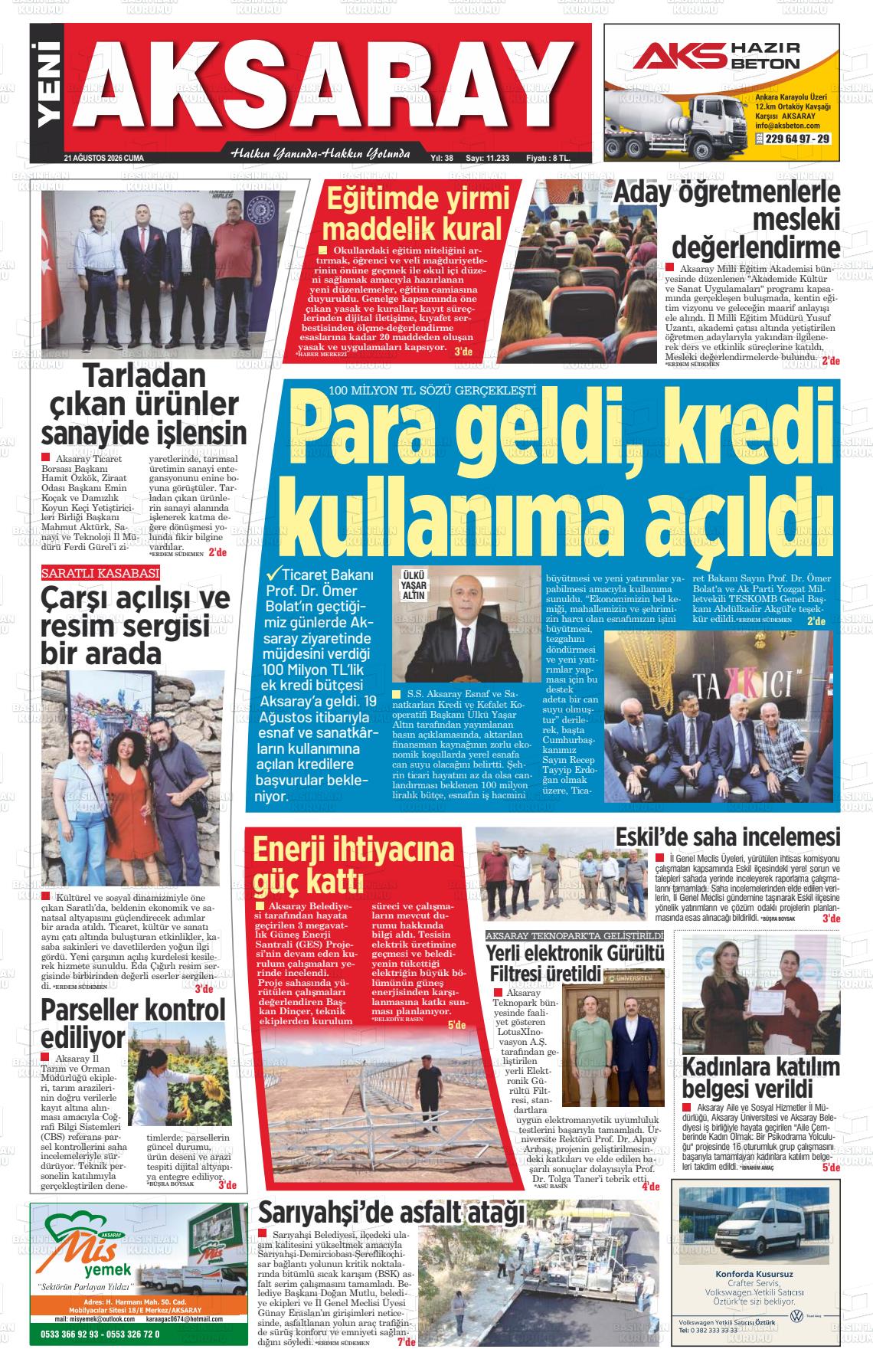 YENİ AKSARAY