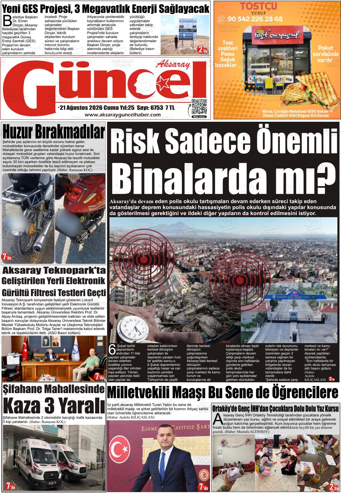 AKSARAY GÜNCEL