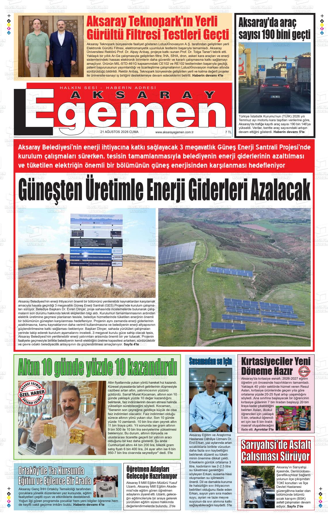 AKSARAY EGEMEN