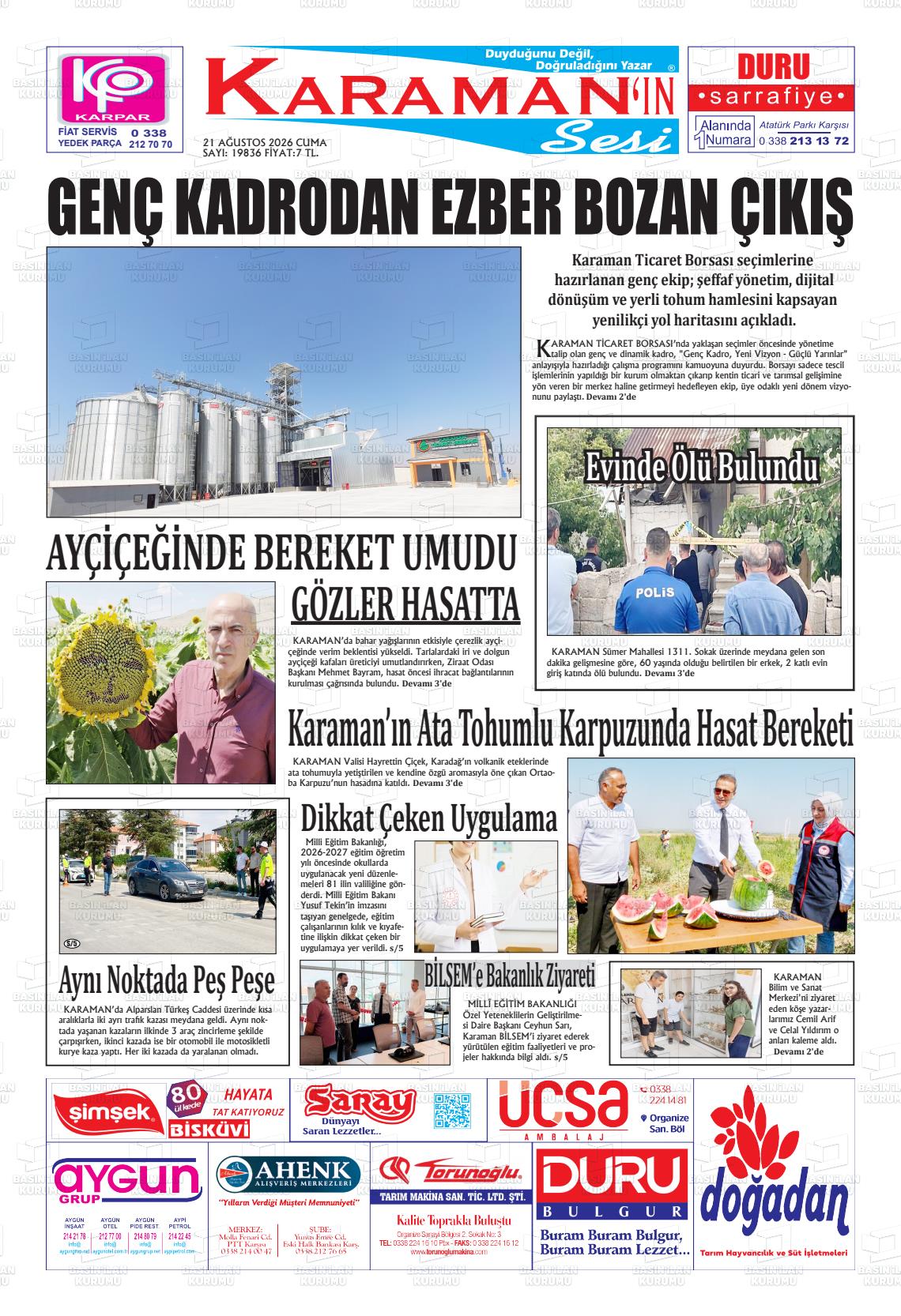 KARAMANIN SESİ
