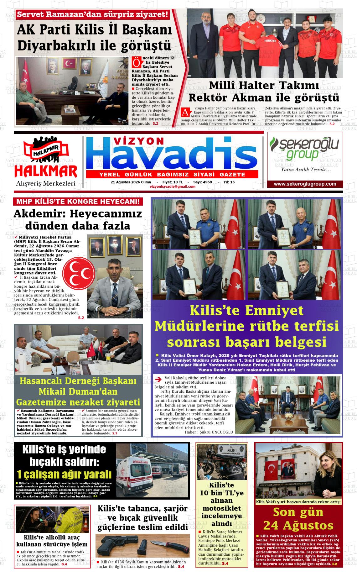 VİZYON HAVADİS