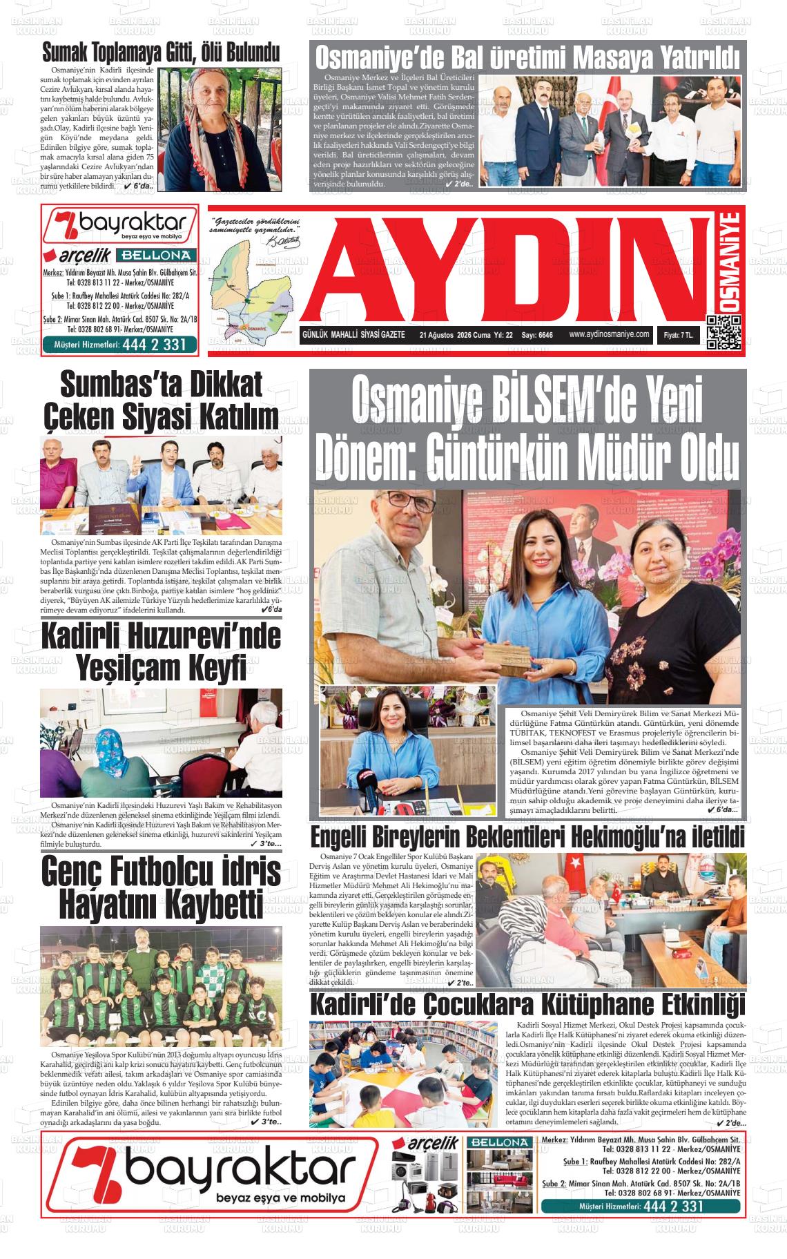 AYDIN OSMANİYE