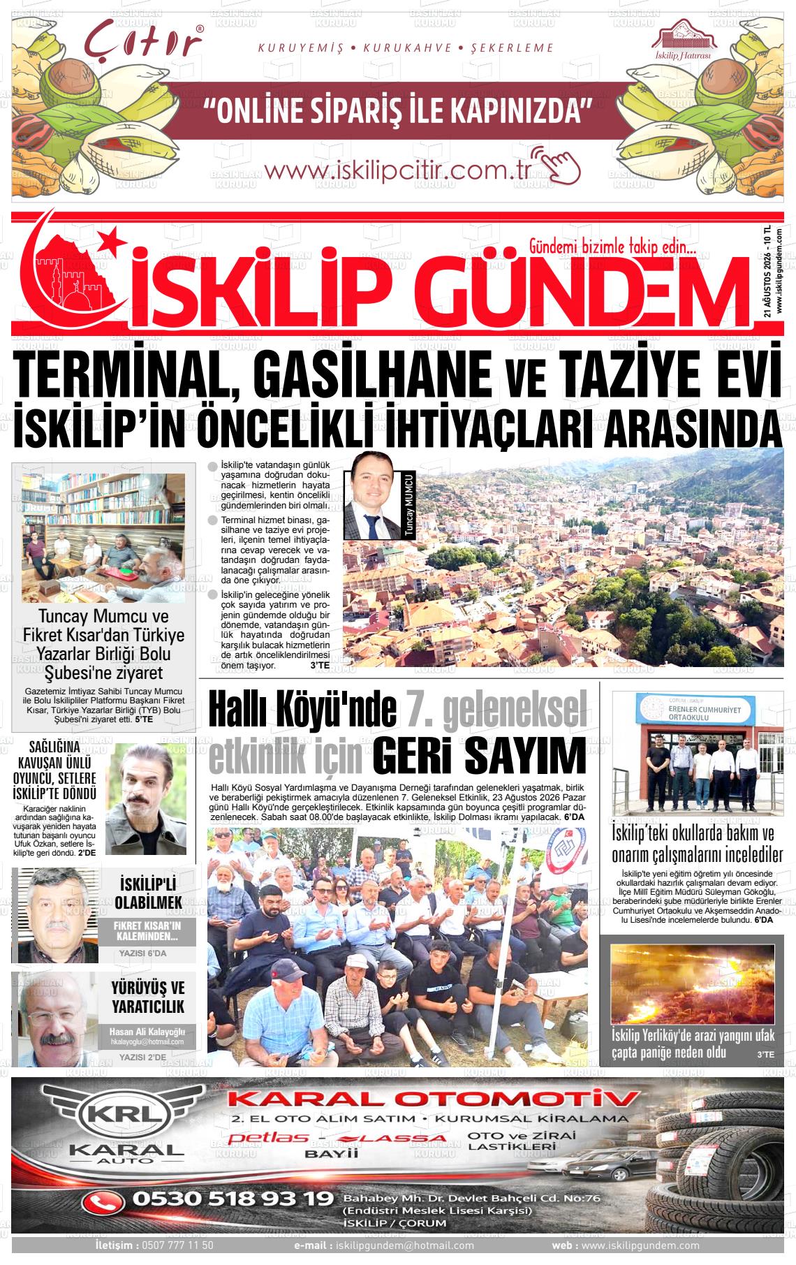 İSKİLİP GÜNDEM