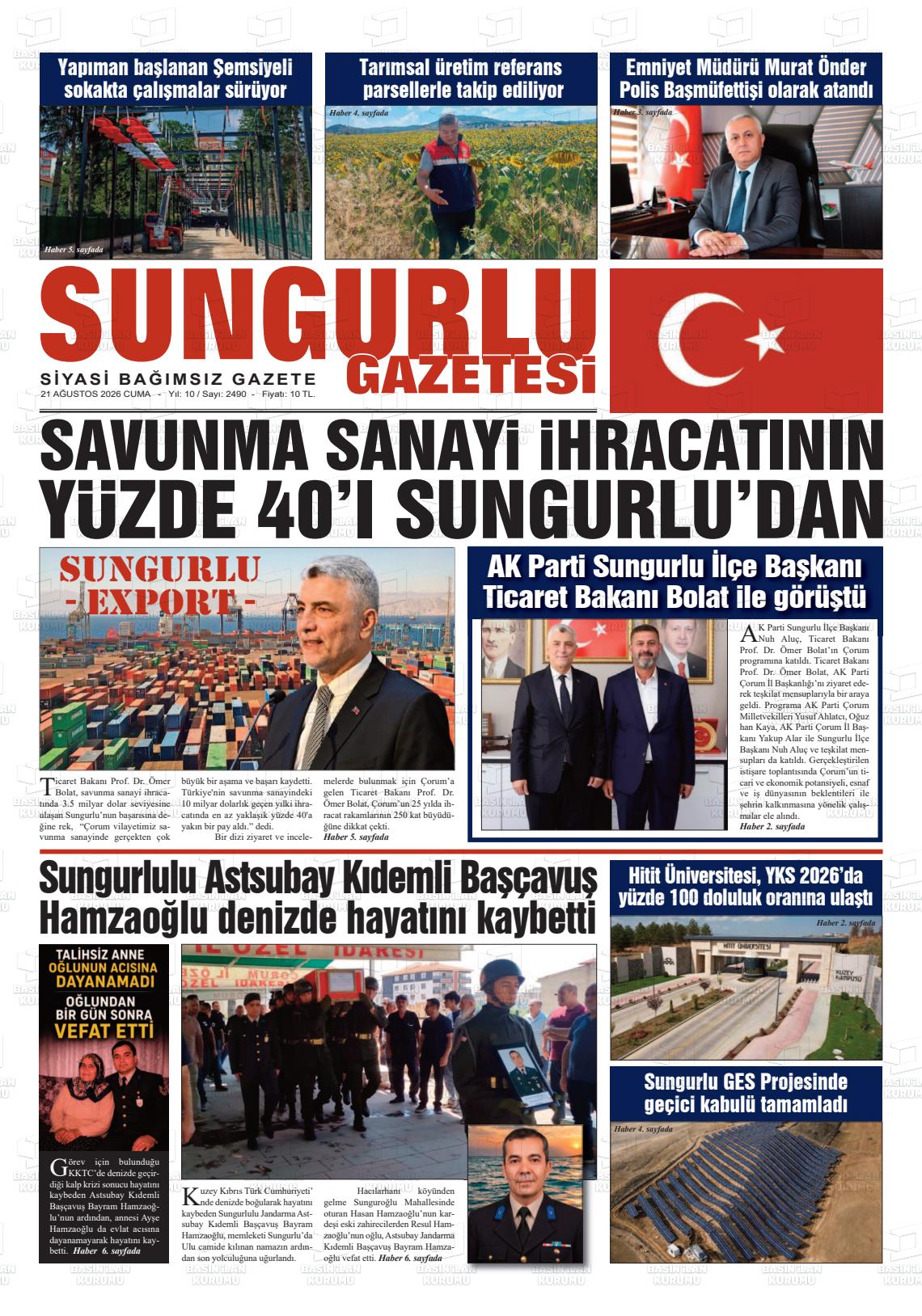 SUNGURLU