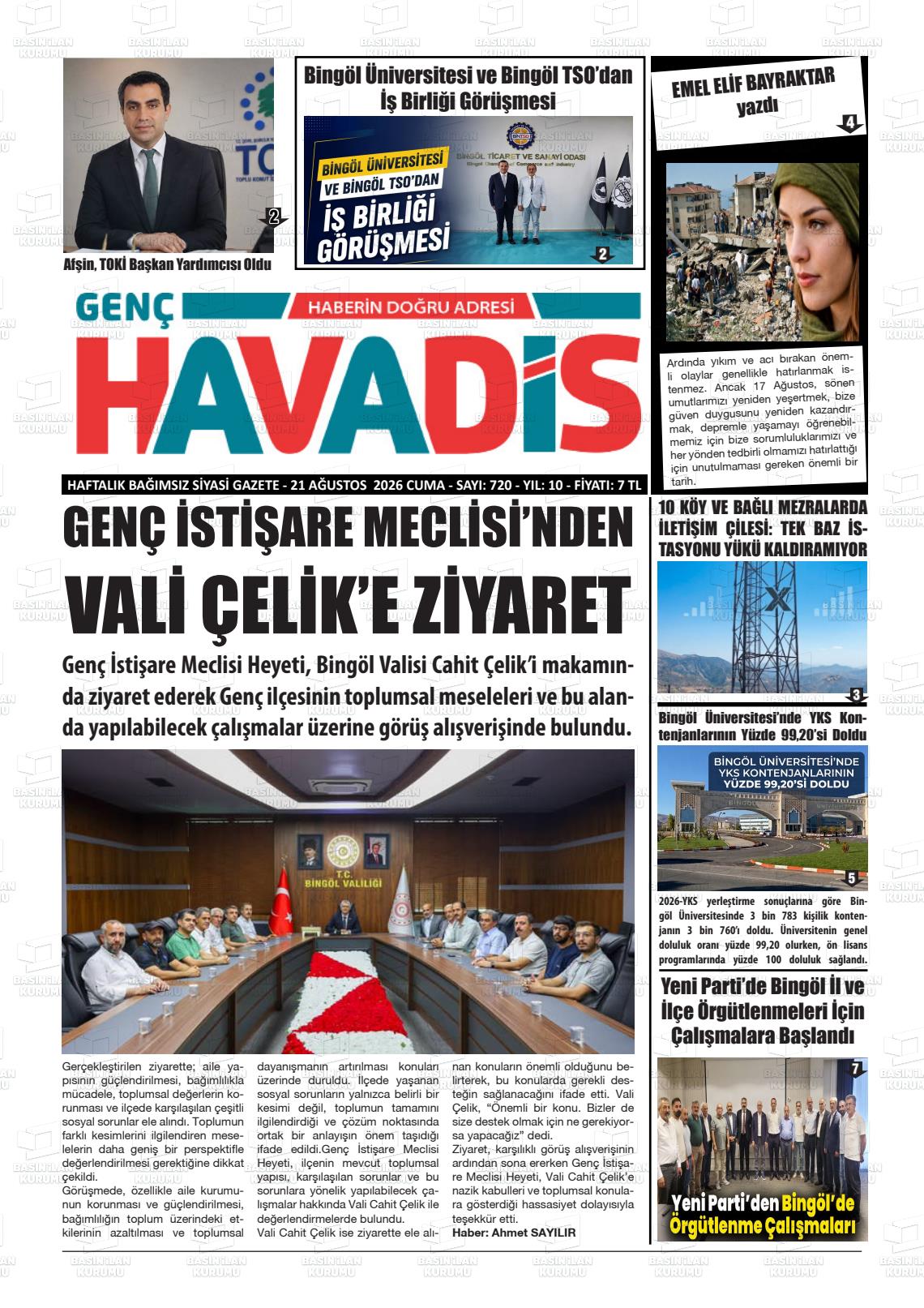 GENÇ HAVADİS
