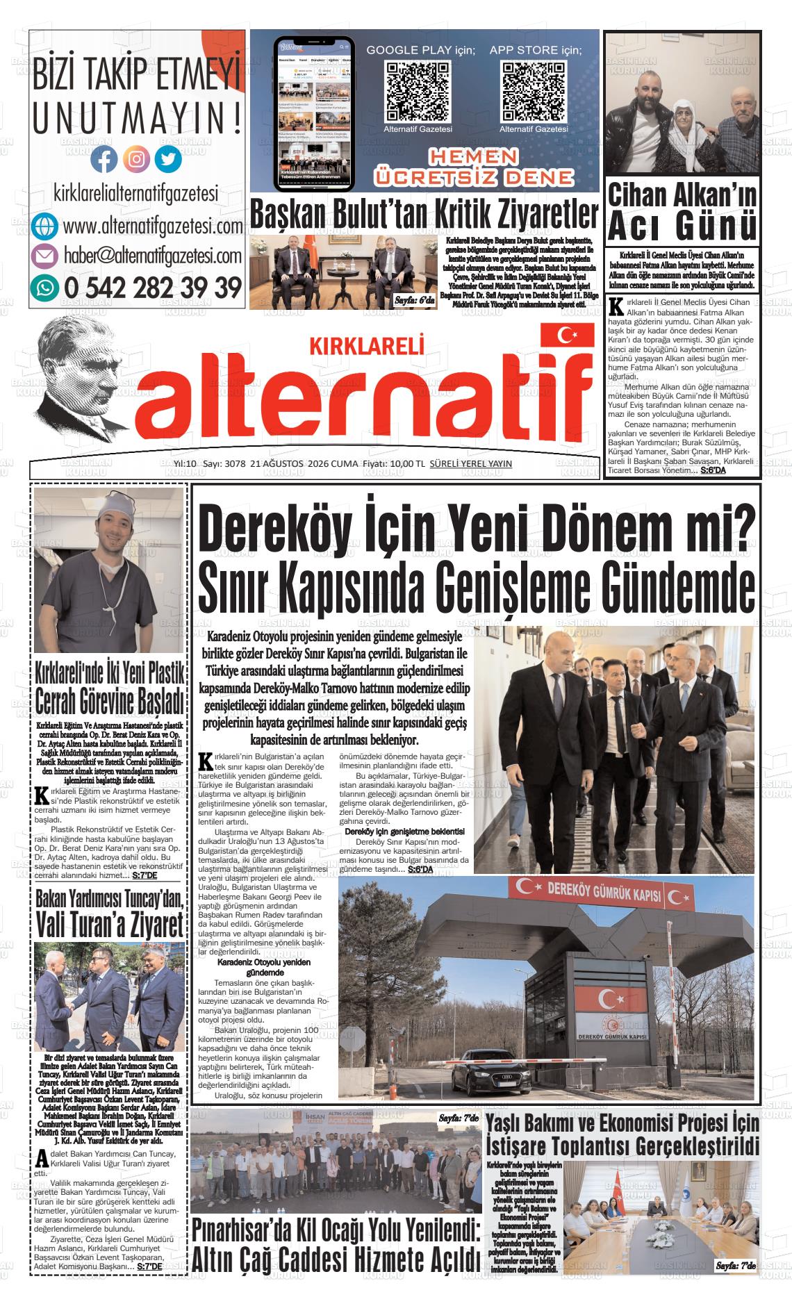 KIRKLARELİ ALTERNATİF