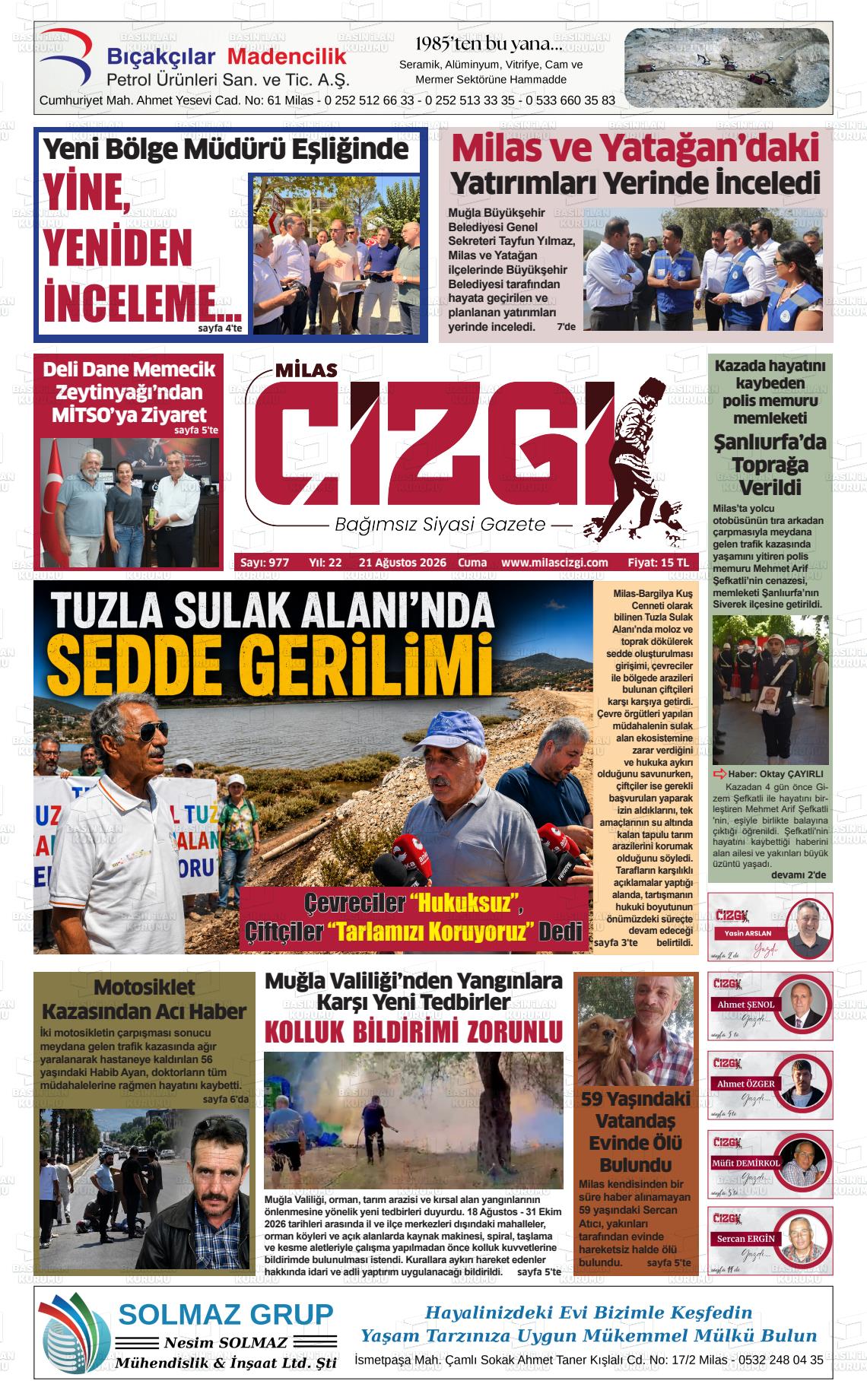 MİLAS ÇİZGİ