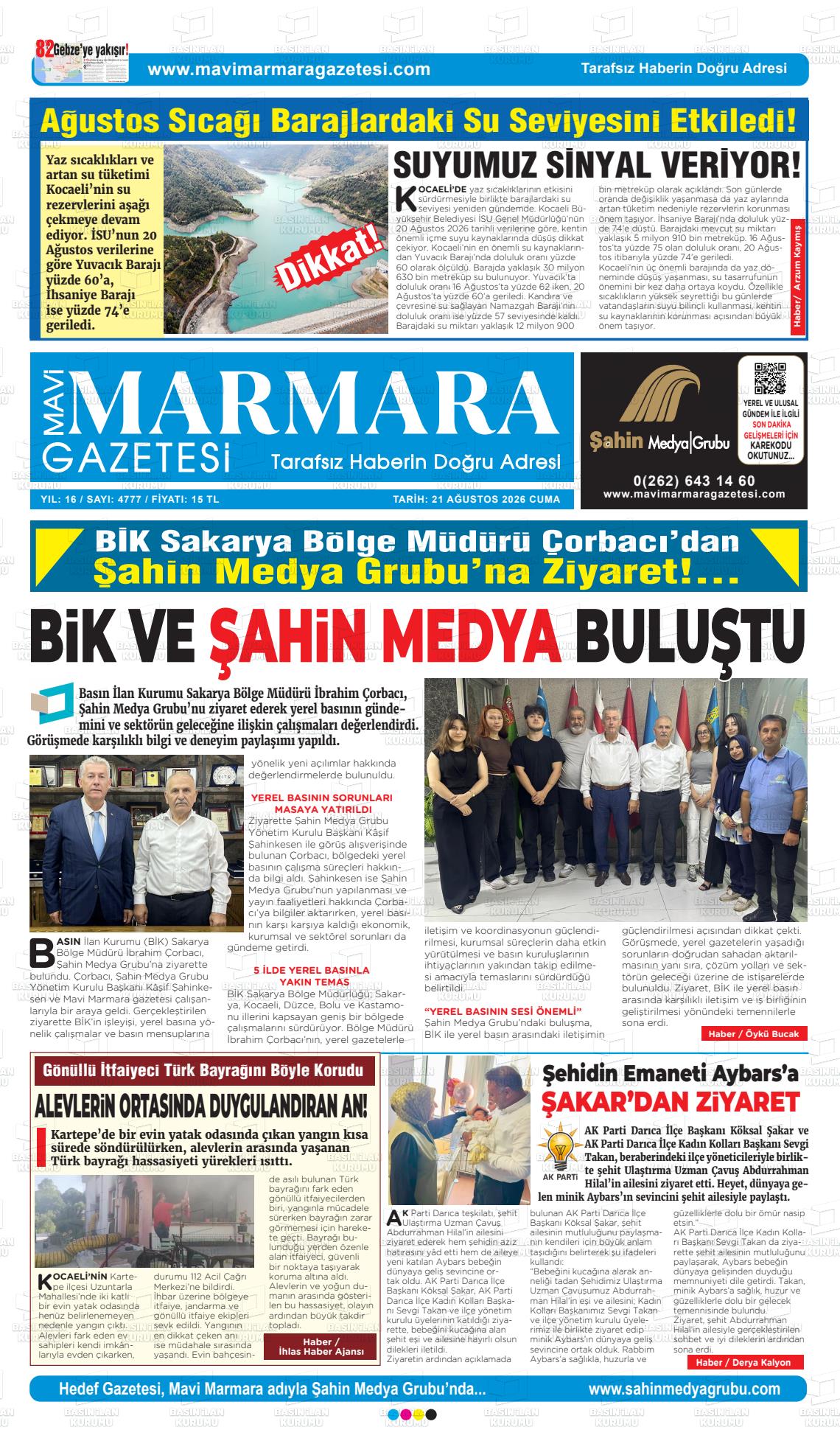 MAVİ MARMARA