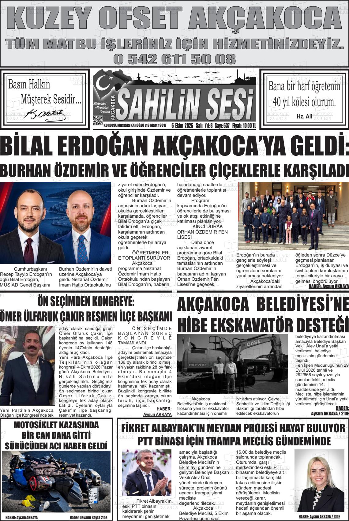 AKÇAKOCA SAHİLİN SESİ