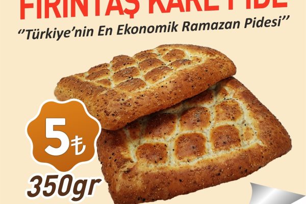 FIRINTAŞ BÜFELERİNDE PİDENİN FİYATI 5 LİRA