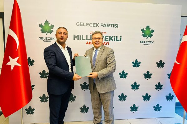 BURHAN DENİZ GELECEK PARTİSİ’NDEN ADAY ADAYI OLDU