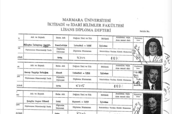 CUMHURBAŞKANI ERDOĞAN’IN ÜNİVERSİTE EVRAKLARI VE MEZUNİYET BELGELERİ YAYINLANDI
