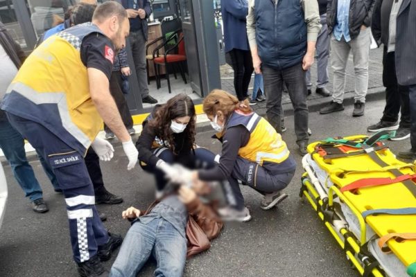 ÖLÜMDEN SANİYELERLE KURTULDU