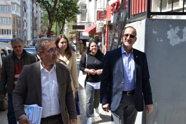 MİLLET İTTİFAKI İLÇE BAŞKANLARI SAHADA