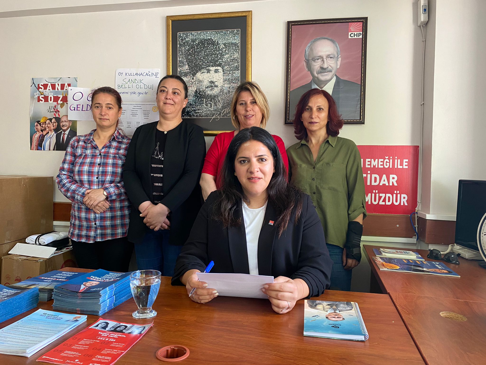 CHP Kadın Kolları Başkanı Canan Zivane Cumhurbaşkanlığı seçimlerinin 2. turu