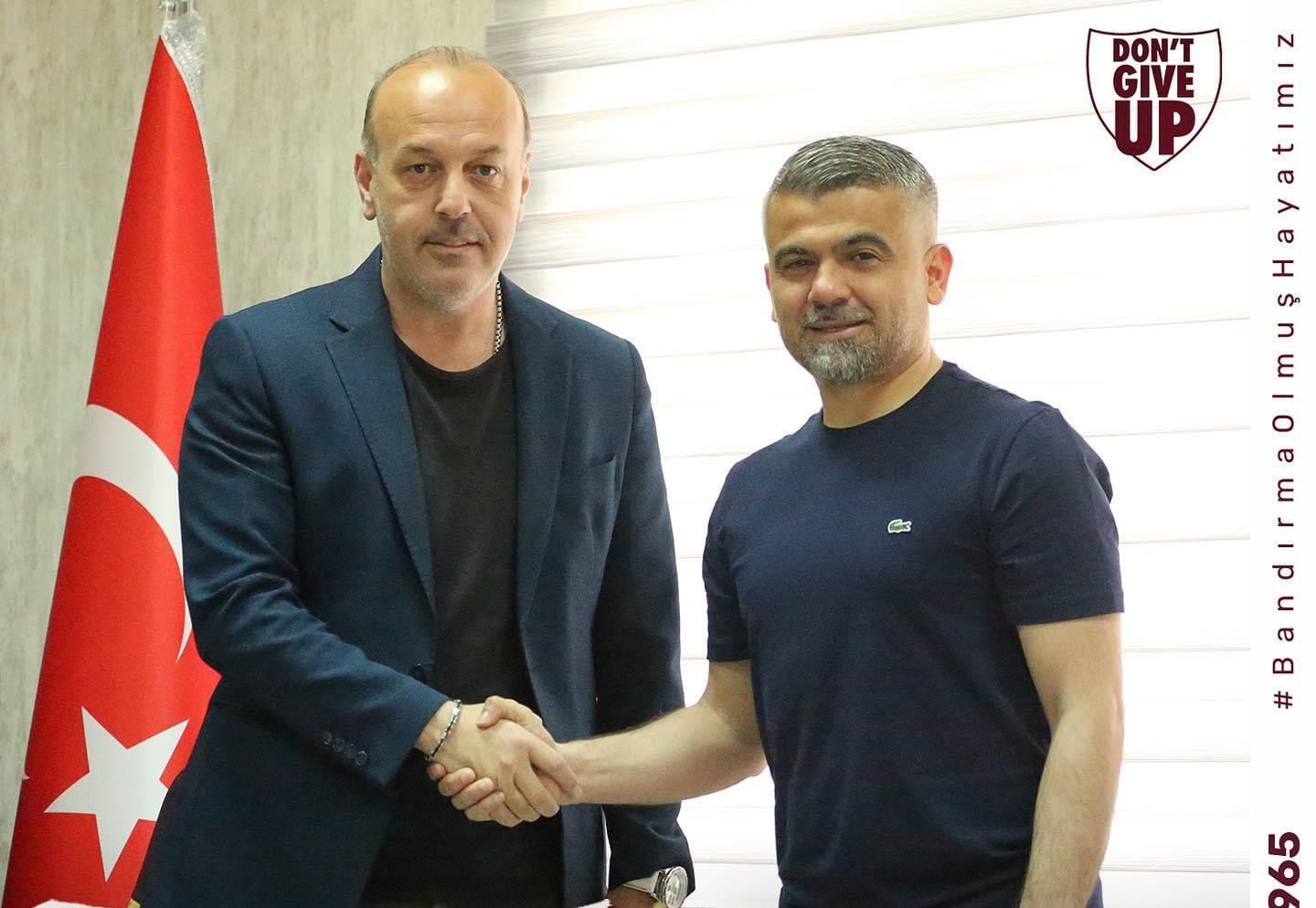 Bandırmaspor Yönetim Kurulu 2023/2024 sezonun için ilk transferini sportif direktör