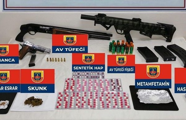 UYUŞTURUCU OPERASYONUNDA 6 GÖZALTI
