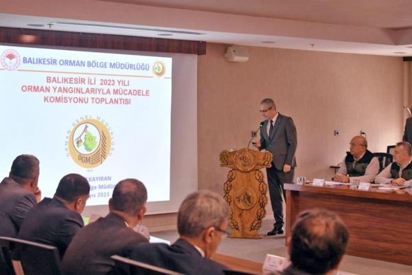 ORMAN YANGINLARINA ÖNLEM İÇİN TOPLANDILAR