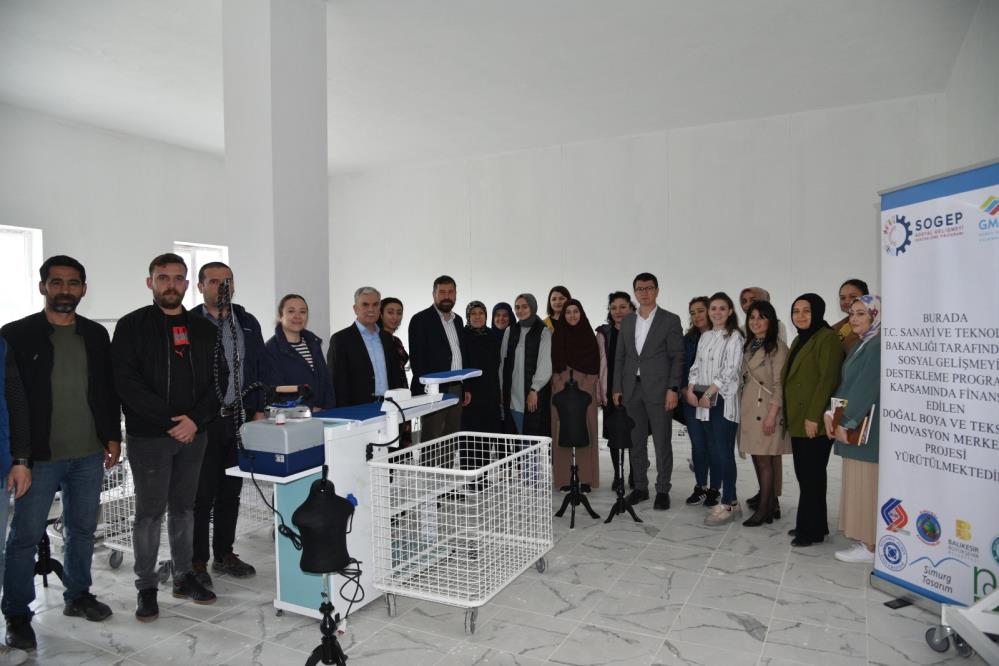 Balıkesir‘in Sındırgı ilçesinde jeotermal sebze ve meyve kurutma tesisinden sonra