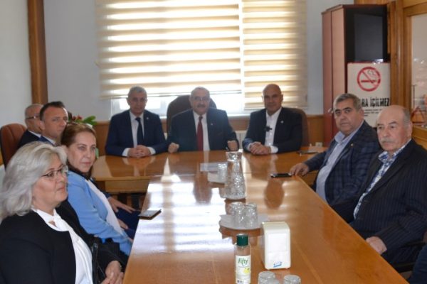 ÇÖMEZ ESNAF KEFALET KOOPERATİFİNİ ZİYARET ETTİ