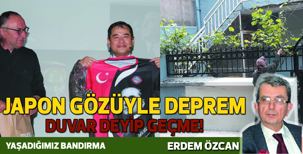 Deprem uzmanı Yüksek Mimar Yüksek İnşaat Mühendisi Japon Yoshinori Moriwaki