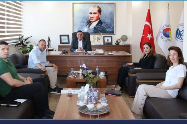 ÇELEBİ LİMANI MÜDÜRÜ GÜRKAN BAYIR TİCARET ODASINI  ZİYARET ETTİ