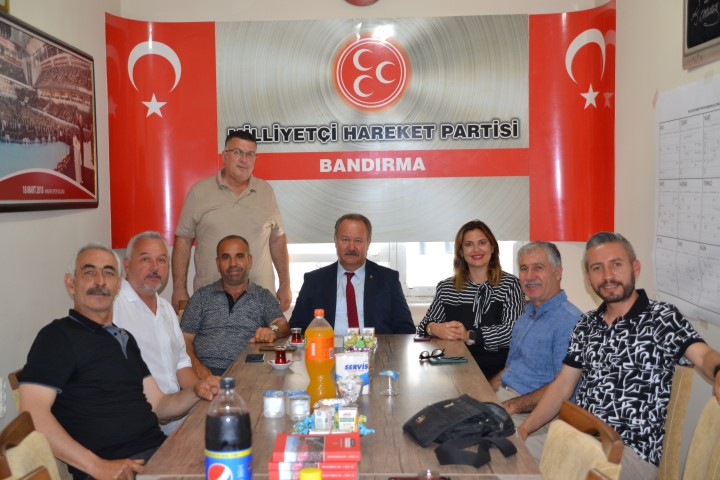   MHP İlçe Teşkilatında bayramlaşma Kurban Bayramının 2. Gününde gerçekleştirildi.
