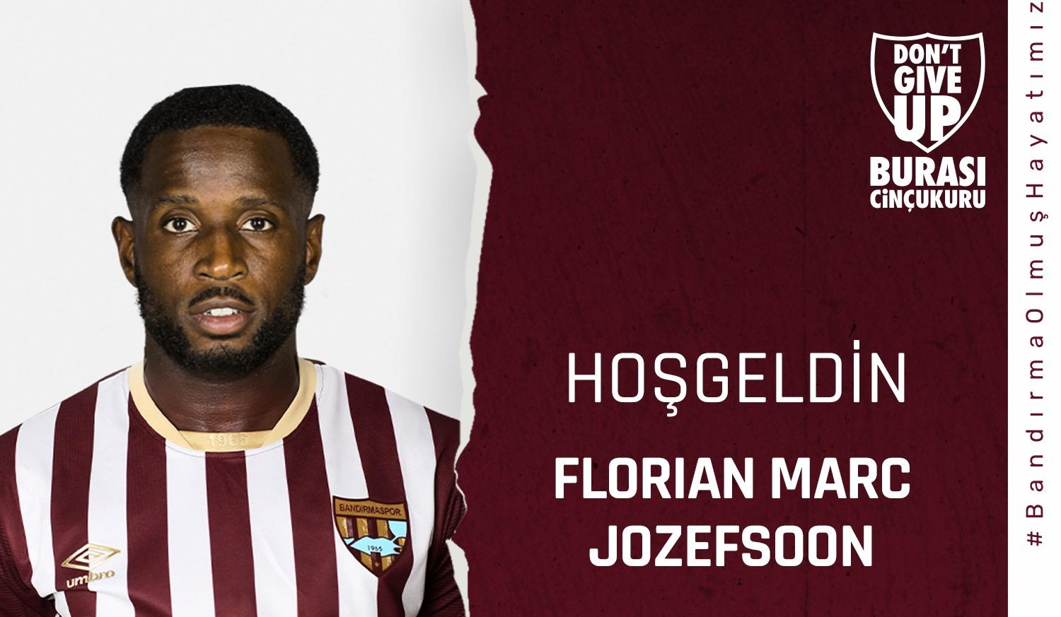 Bandırmaspor dış transferde devam ettirdiği çalışmalar kapsamında Florian Marc Jozefsoon