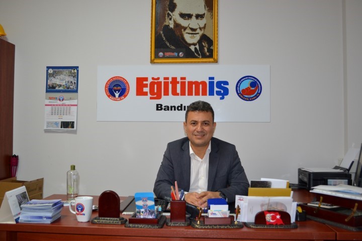 Eğitim İş Bandırma Şube Başkanı Kadir Taylan gündeme taşınan ÇEDES