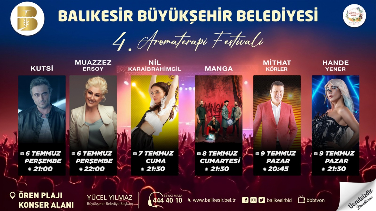 Türkiye ve dünyanın tek Aromaterapi Festivali, 6 Temmuz’da kapılarını 4’üncü