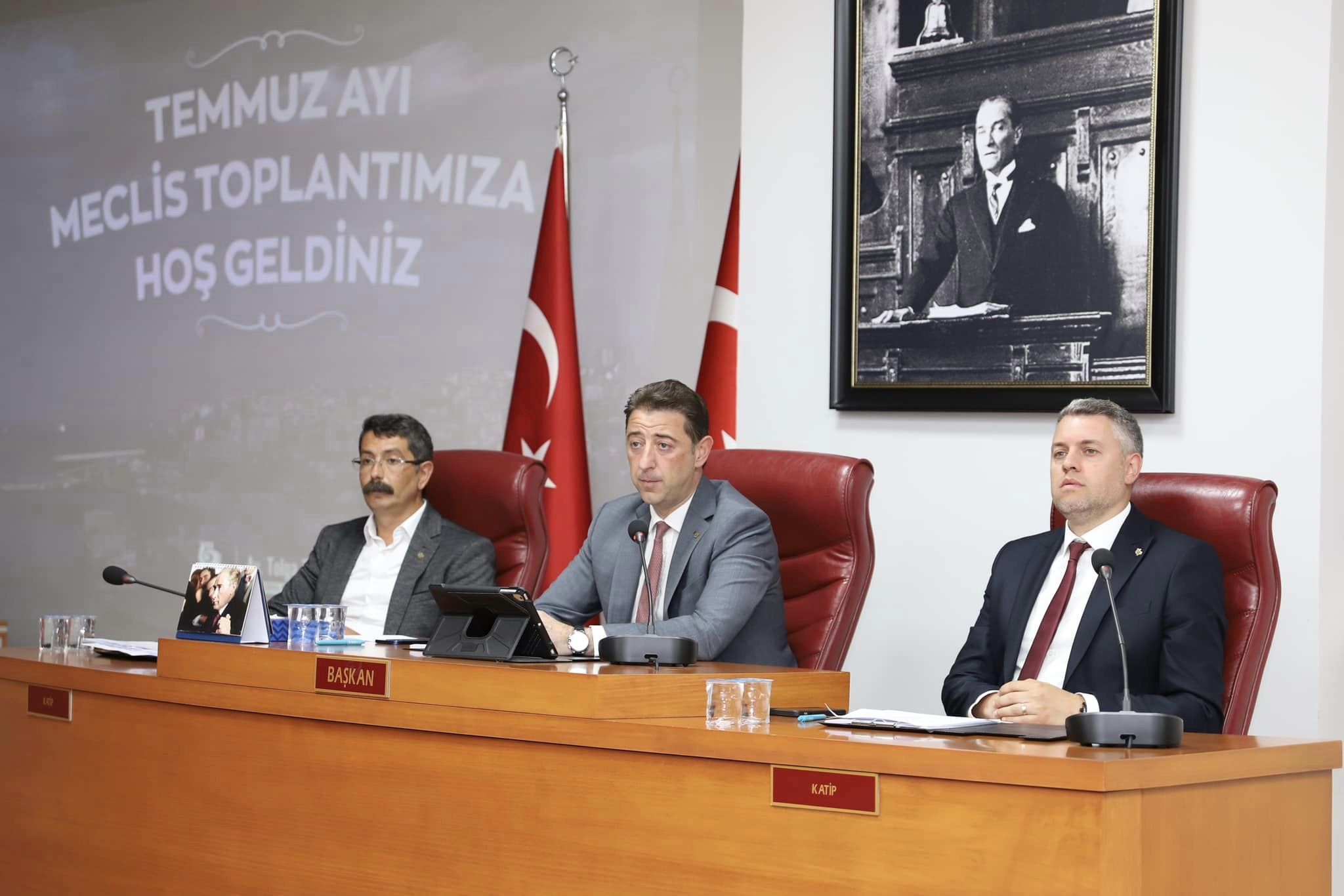 Temmuz ayı Bandırma Belediye Meclis Toplantısı, Bandırma Belediye Başkanı Av.