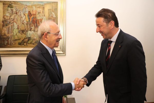 TOLGA TOSUN KILIÇDAROĞLU’NU ZİYARET ETTİ