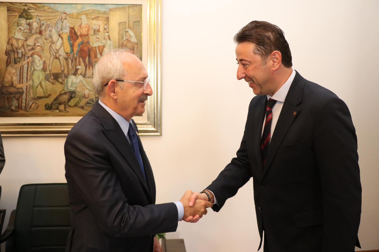 Bandırma Belediye Başkanı Tolga Tosun CHP Genel başkanı Kemal Kılıçdaroğlu’nu