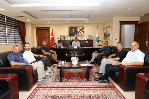 BORSADAN BAŞKAN TOSUN’A ZİYARET