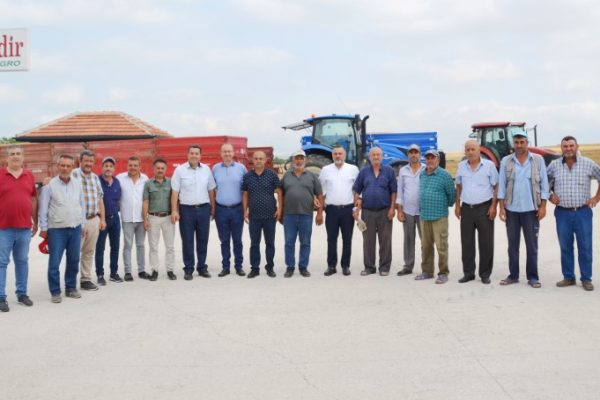 TMO GEÇİCİ ALIM MERKEZİ AKSAKAL’DA AÇILDI