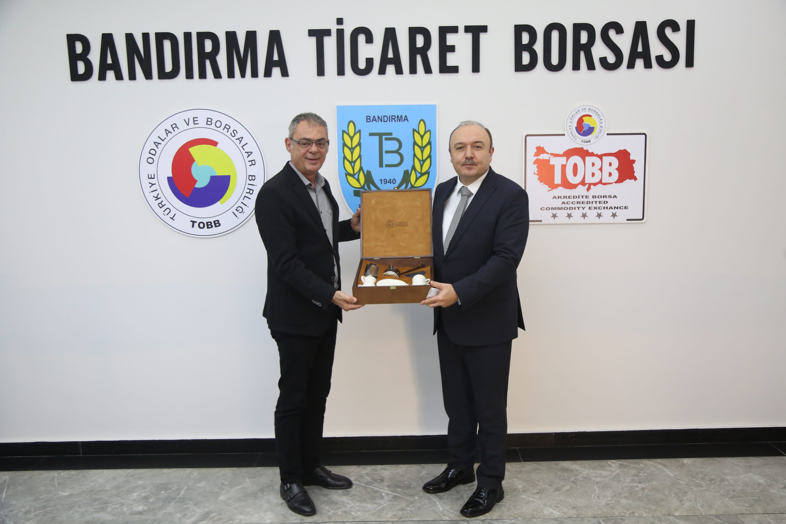 Ticaret Borsası Yönetim Kurulu Başkanı Can Ata Tan Bandırma Onyedi