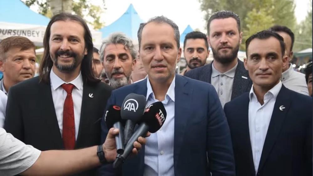 Yeniden Refah Partisi Genel Başkanı Fatih Erbakan, Balıkesir‘in Dursunbey ilçesini ziyaret