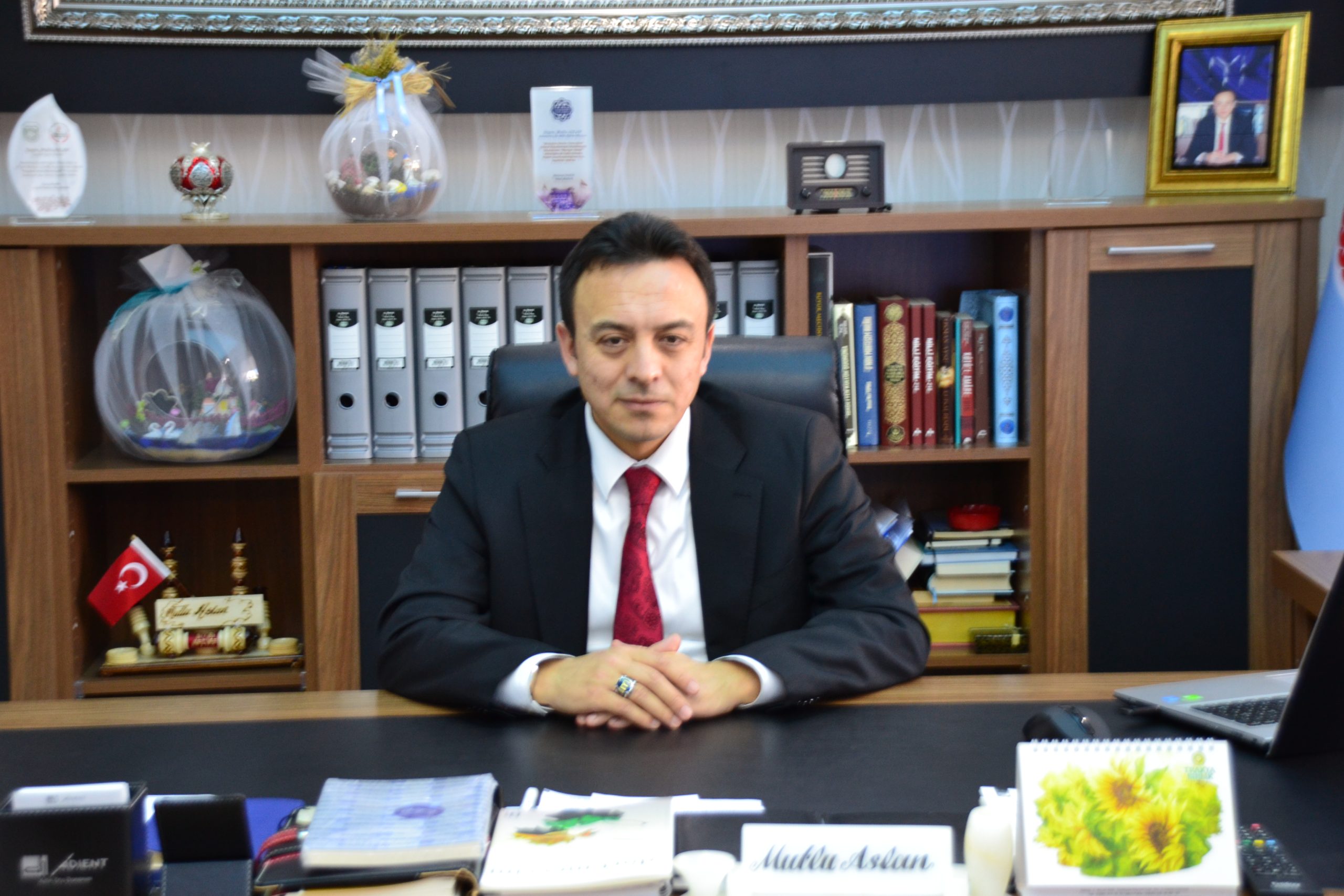   İlçe Milli Eğitim Müdürü Mutlu Aslan, Liselere Geçiş Sınavı