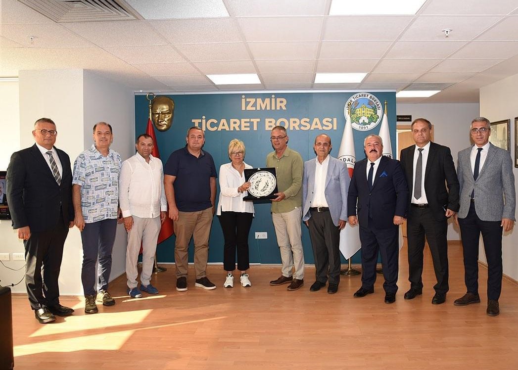 Bandırma Ticaret Borsa Başkanı Can Ata Tan ve yönetim kurulu