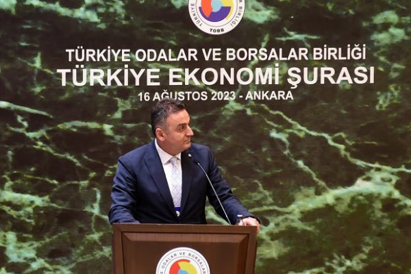 BTO BAŞKANI YILMAZ EKONOMİ ŞURASINDA KONUŞTU