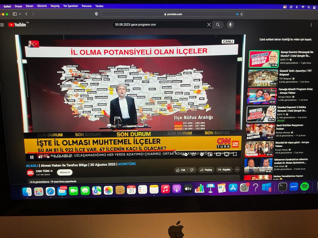 CNN’de yayınlanan Tarafsız Bölge programının son bölümünde, Türkiye’nin farklı bölgelerinde