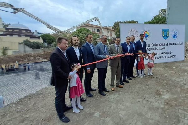 TOBB ANAOKULUNUN TEMELİ ATILDI