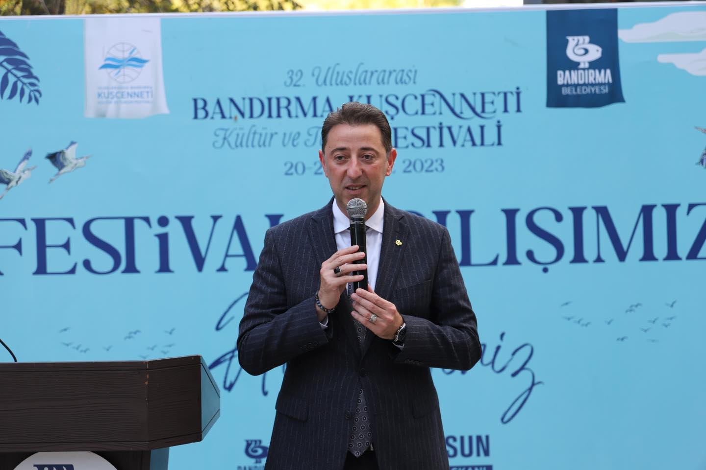 32. Uluslararası Bandırma Kuşcenneti Festivali’nin resmi açılış töreni Kuşcenneti Milli
