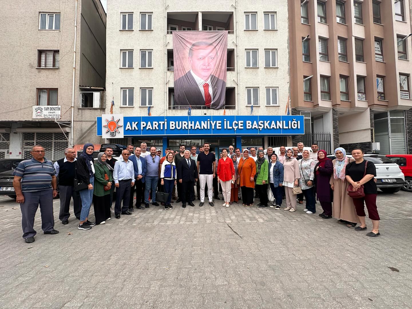Ak Parti Balıkesir Milletvekili Ali Taylan Öztaylan bölge çalışmaları çerçevesinde