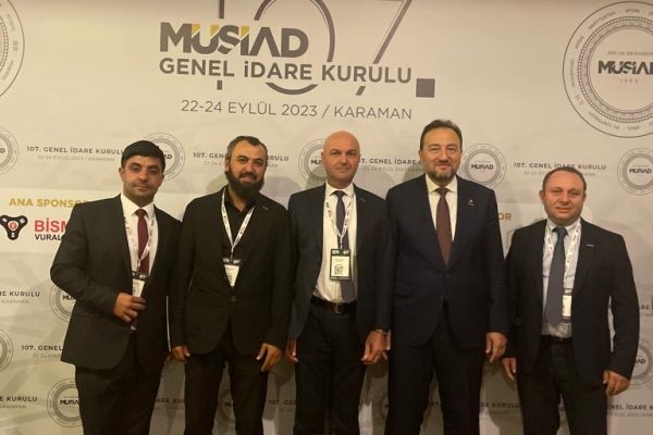 BANDIRMA ŞUBESİ MÜSİAD GENEL İDARE KURULUNA KATILDI