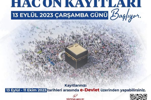 HAC BAŞVURULARI BAŞLADI